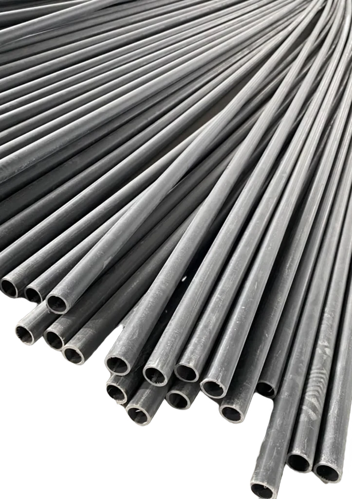 SNGT 20 mm PVC pipes stacked at the factory