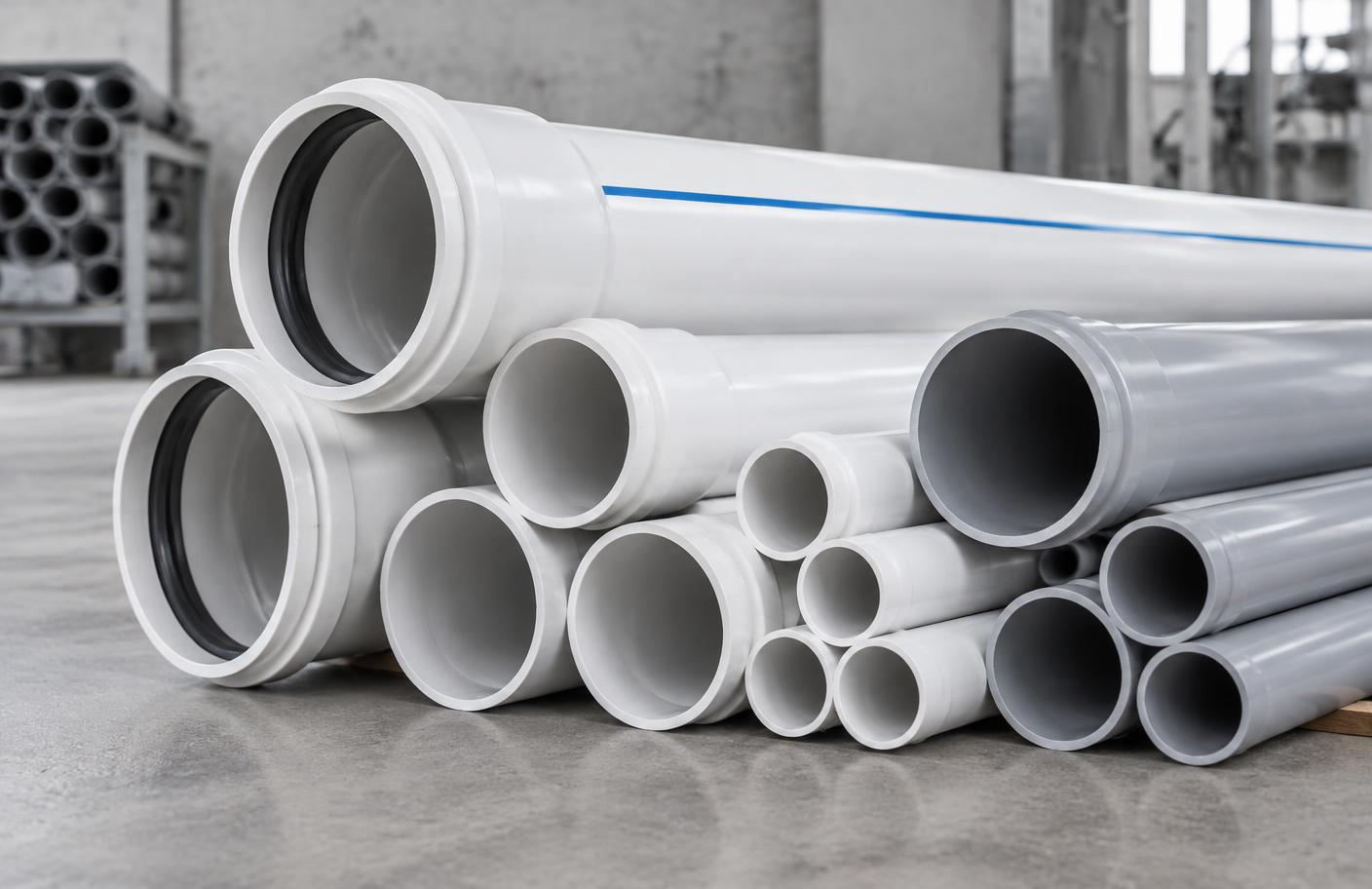 Generic placeholder image for 75 mm PVC pipe; not an SNGT product photograph